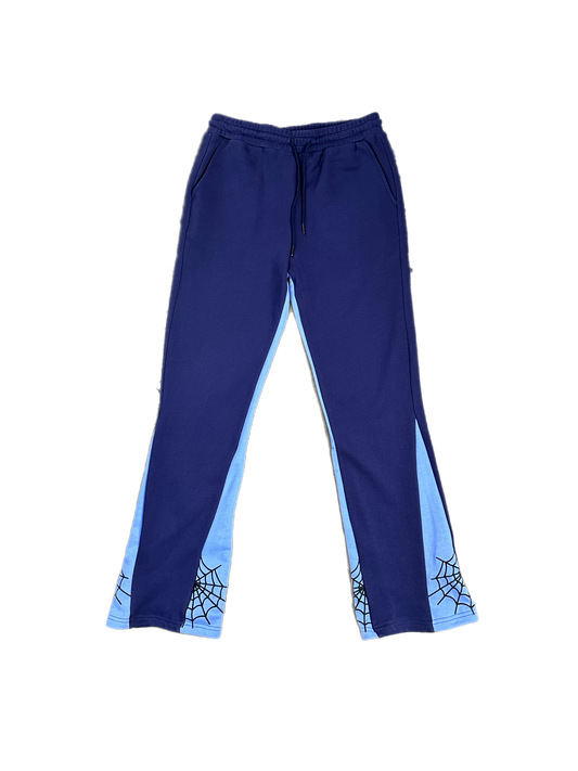 Araña Blue Flare Pants Unisex